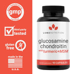 Luma Nutrition Glucosamine Chondroitin MSM - 90 capsules