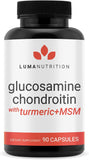 Luma Nutrition Glucosamine Chondroitin MSM - 90 capsules