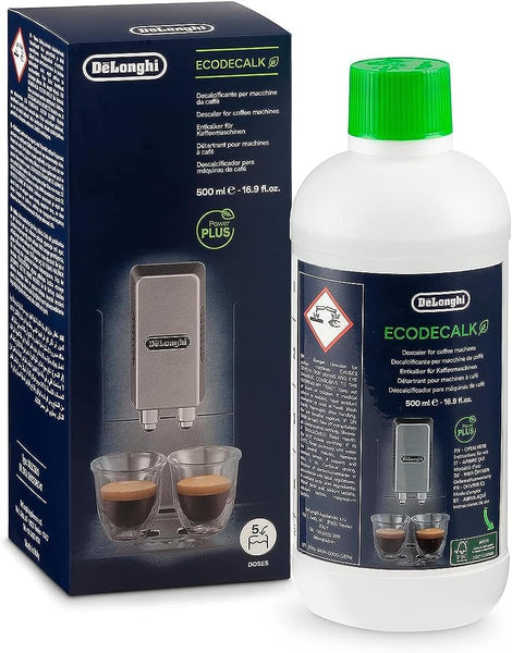 ECODECALK DE LONGHI DECALCIFICANTE 100ML MACCHINE CAFFE NATURALE -4 X 100 ML