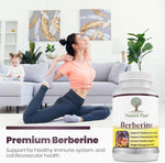 Simply Natures Pure Premium Berberine HCl - 120 Capsules