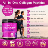 ZEBORA Multi Collagen Peptides Powder