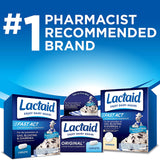 Lactaid Original Strength Lactose Intolerance Relief Caplets with Natural Lactase Enzyme, 120 ct