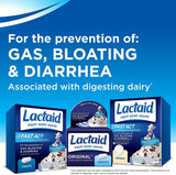 Lactaid Original Strength Lactose Intolerance Relief Caplets with Natural Lactase Enzyme, 120 ct