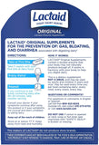 Lactaid Original Strength Lactose Intolerance Relief Caplets with Natural Lactase Enzyme, 120 ct